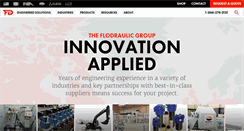 Desktop Screenshot of flodraulic.com